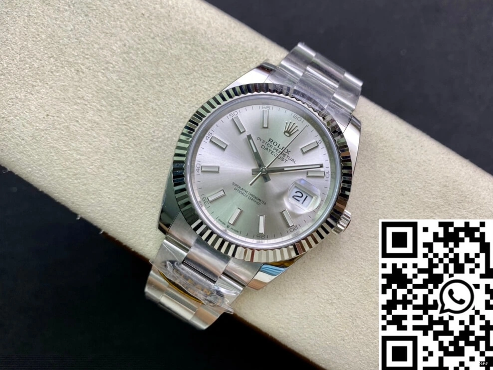 Datejust Dial Silver M126334-0003 Rolex Clean Factory 0501